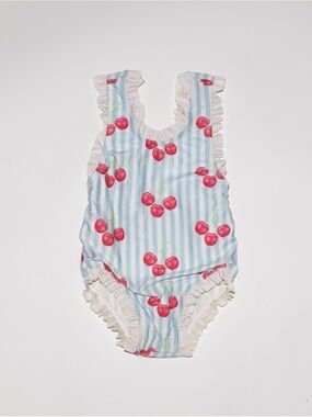 Sal & Pimenta Cherry Stripe Swimsuit